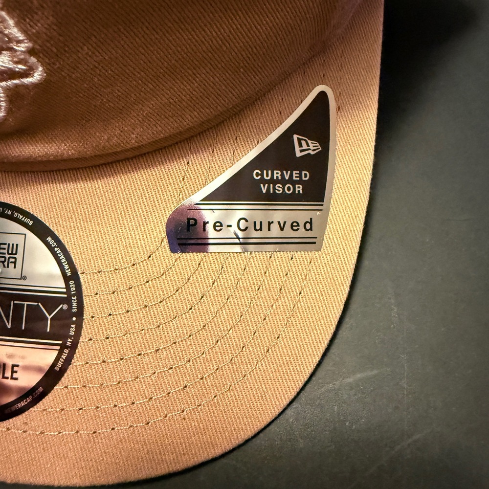 New Era Minnesota Vikings Hat Mens OSFM Tan NEW 19TWENTY Adjustable NFL Snapback - Picture 5 of 11